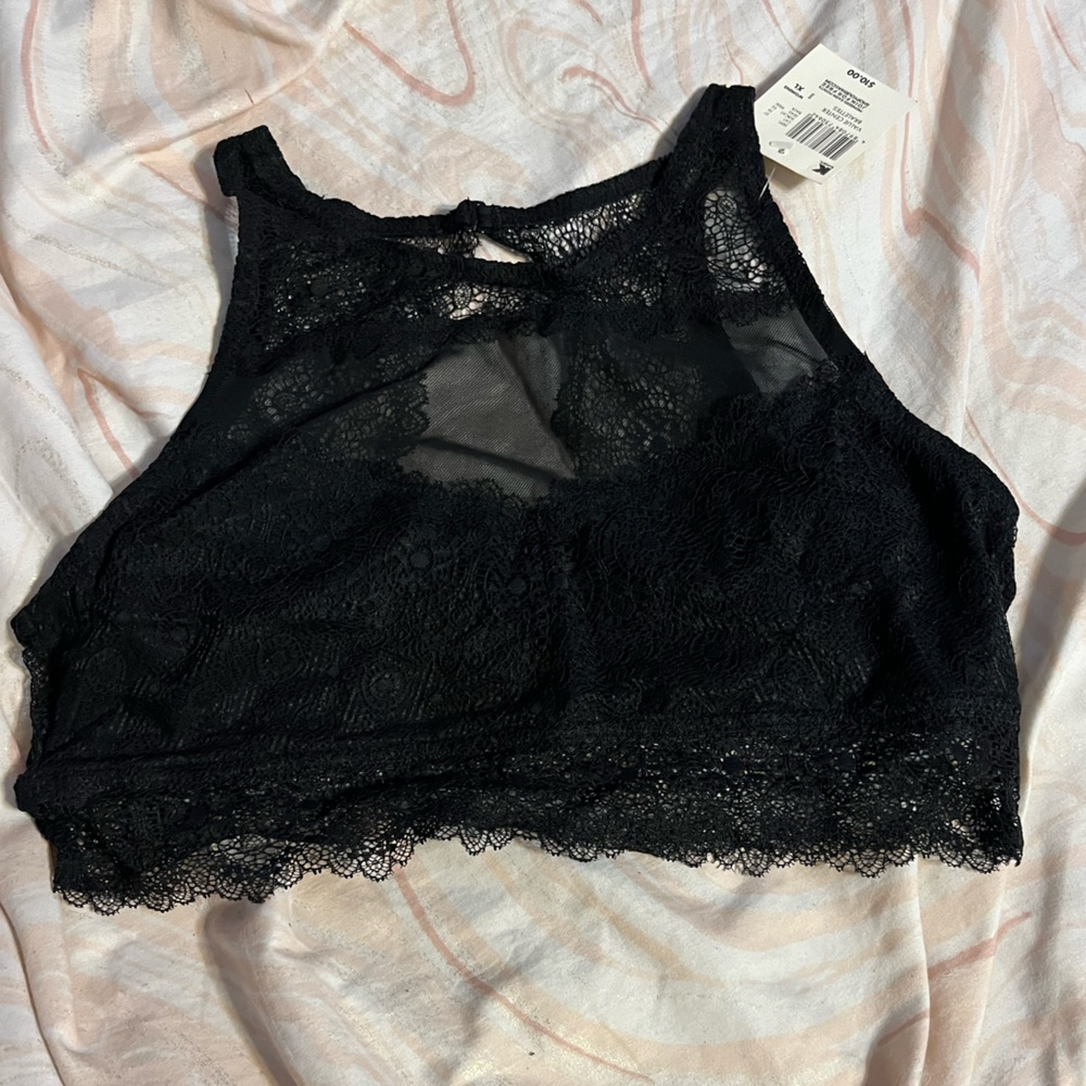 Black bralette